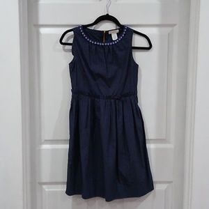 Crew Cuts collection navy jeweled dress size 12